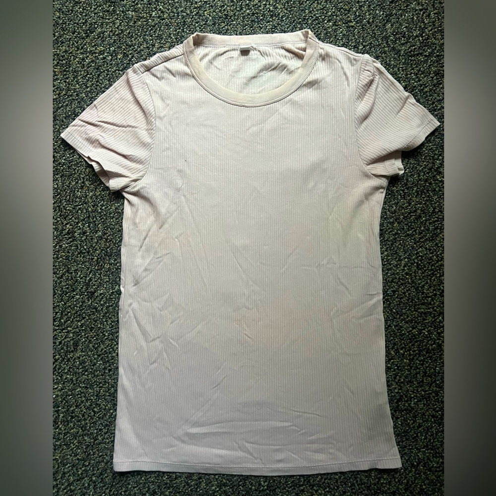 Pale Pink Long top; Uniqlo size S